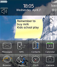 Add a Sticky Note to Your Home Screen
